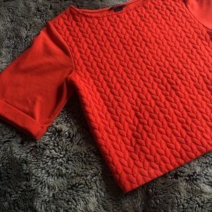 H&M Cropped Box Sweater Top, Short Sleeved